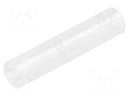 Spacer sleeve; LED; Øout: 4mm; ØLED: 3mm; L: 18.5mm; natural; UL94V-2 FIX&FASTEN