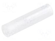 Spacer sleeve; LED; Øout: 4mm; ØLED: 3mm; L: 16.5mm; natural; UL94V-2 FIX&FASTEN