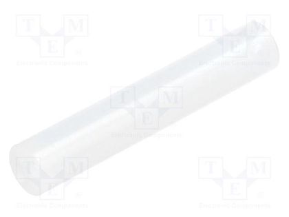 Spacer sleeve; LED; Øout: 5mm; ØLED: 5mm; L: 28mm; natural; UL94V-2 FIX&FASTEN FIX-LED-28