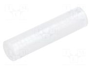 Spacer sleeve; LED; Øout: 5mm; ØLED: 5mm; L: 20mm; natural; UL94V-2 FIX&FASTEN