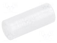 Spacer sleeve; LED; Øout: 5mm; ØLED: 5mm; L: 12mm; natural; UL94V-2 FIX&FASTEN