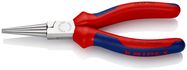 KNIPEX 30 35 140 Long Nose Pliers with multi-component grips chrome-plated 140 mm