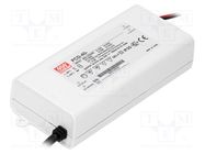 Power supply: switched-mode; LED; 40.6W; 17÷29VDC; 1400mA; IP42 MEAN WELL