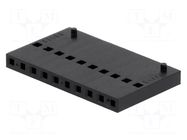 Connector: wire-board; plug; female; C-Grid III; 2.54mm; PIN: 10 MOLEX