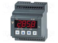 Module: regulator; temperature; SPDT; OUT 2: SPDT; OUT 1: 250VAC/8A ASCON TECNOLOGIC