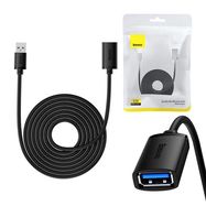 USB 3.0 Extension cable Baseus male to female, AirJoy Series, 5m (black), Baseus