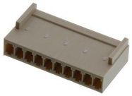 CONNECTOR, RCPT, 10POS, 1ROW, 2.5MM