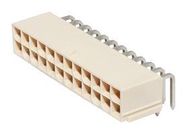 CONNECTOR, HEADER, 24POS, 2ROW, 4.2MM