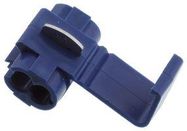 TERMINAL, WIRE TAP SPLICE, 14AWG, BLU