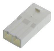 CONNECTOR HOUSING, PLUG, 2POS, 6.2MM