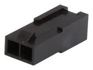 CONNECTOR HOUSING, PLUG, 2POS, 3MM