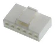 CONNECTOR HOUSING, RCPT, 6POS