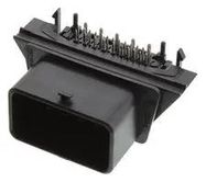 AUTOMOTIVE CONN, RIGHT ANGLE PLUG, 28POS