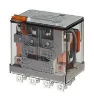 POWER RELAY, 4PDT, 24VDC, 12A, SOCKET