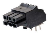 CONNECTOR, RCPT, 6POS, 2ROW, 3MM