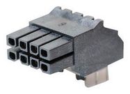 WTB CONN, RCPT, 8POS, 2ROW, 3MM