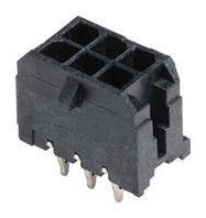 WTB CONN, HEADER, 6POS, 2ROW, 3MM