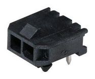 CONNECTOR, HEADER, 2POS, 1ROW, 3MM