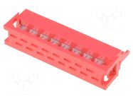 Connector: wire-board; plug; male; PIN: 16; 1.5A; IDC; 2x8; 30mΩ CONNFLY