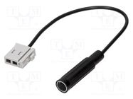 Cable; Car brand: Subaru; DIN; Features: for radio installation 4CARMEDIA