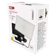 LED Floodlight TAMBO with motion sensor, 30 W, 3000 lm, black, EMOS