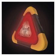 LED safety triangle, rechargeable, COB LED + red LED, EMOS