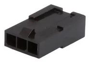 CONNECTOR HOUSING, PLUG, 3POS