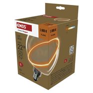 LED Bulb DECO G130SRA / E27 / 4 W (22 W) / 220 lm / flame, EMOS