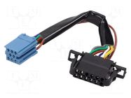 Cable for CD changer; ISO mini socket 8pin,VW, Audi 12pin 4CARMEDIA