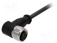 Connector: M12; plug; PIN: 3; female; A code-DeviceNet / CANopen 