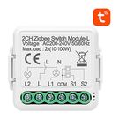 Smart Switch Module ZigBee Avatto N-LZWSM01-2 No Neutral TUYA, Avatto