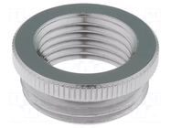 Thread adapter; Int.thread: PG9; Ext.thread: M20; brass LAPP