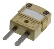 THERMOCOUPLE CONNECTOR, K TYPE, PLUG