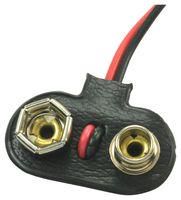 BATTERY STRAP, 9V, WIRE LEAD