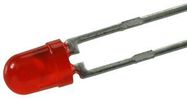 LED, RED, T-1 (3MM), 10MCD, 635NM