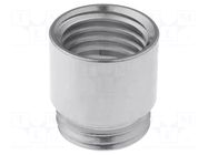 Thread adapter; Int.thread: M12; Ext.thread: PG7; brass; Pitch: 1.5 LAPP