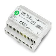 DIN100W12 power supply for DIN rail - 12V/8,3A/100W