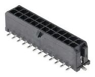 CONNECTOR, HEADER, 24POS, 2ROW, 3MM