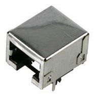 MOD CONN, R/A RJ45 JACK, 8P8C, TH