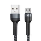 Cable USB Micro Remax Jany Alloy, 1m, 2.4A (black), Remax