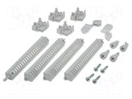 Assembling kit; CAB; Kit: fixation holders,mounting screws FIBOX