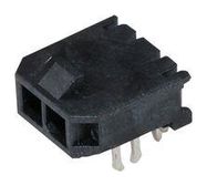 CONNECTOR, HEADER, 2POS, 1ROW, 3MM