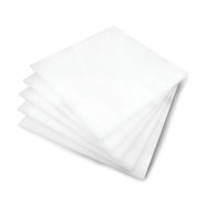 Milky poured plexiglass - 3mm - 200x200mm - 5pcs.