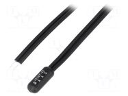 Sensor: temperature; NTC; 10kΩ; Len: 1.5m; Body dim: Ø5x15mm ASCON TECNOLOGIC