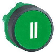 SWITCH ACTUATOR, PUSHBUTTON, GREEN