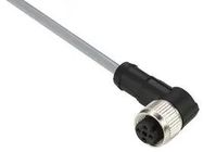 SENSOR CORD, M12 5P RCPT-FREE END, 2M