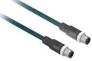 SENSOR CORD, 4P M12 PLUG-4P M12 RCPT, 2M