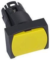 SWITCH ACTUATOR, PUSHBUTTON, YELLOW