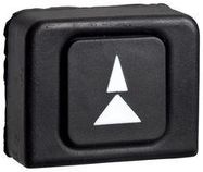 SWITCH CAP, WHITE, BLACK, PUSH BUTTON