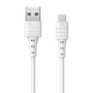 Cable USB Micro Remax Zeron, 1m, 2.4A (white), Remax